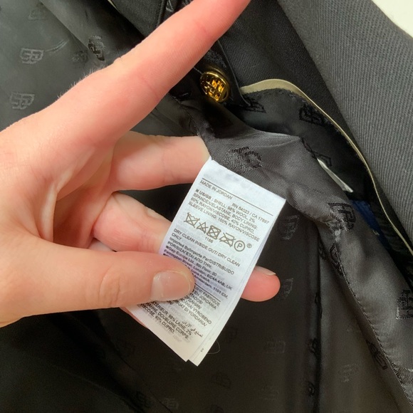 Banana Republic Black Wool Blazer NWT - Picture 10 of 13